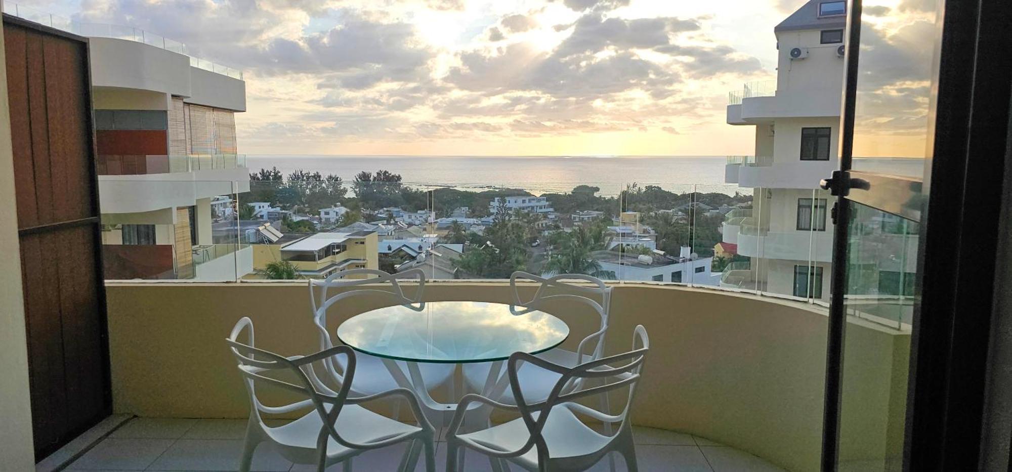 Apartamento Zen Retreat With Stunning Sea Views And Sunsets Flic-en-Flacq Exterior foto